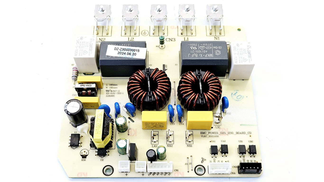 Плата для варочной панели Zugel ZIH453W (DZ-Z304030015, 20211208, L-145mm, W-132mm)
