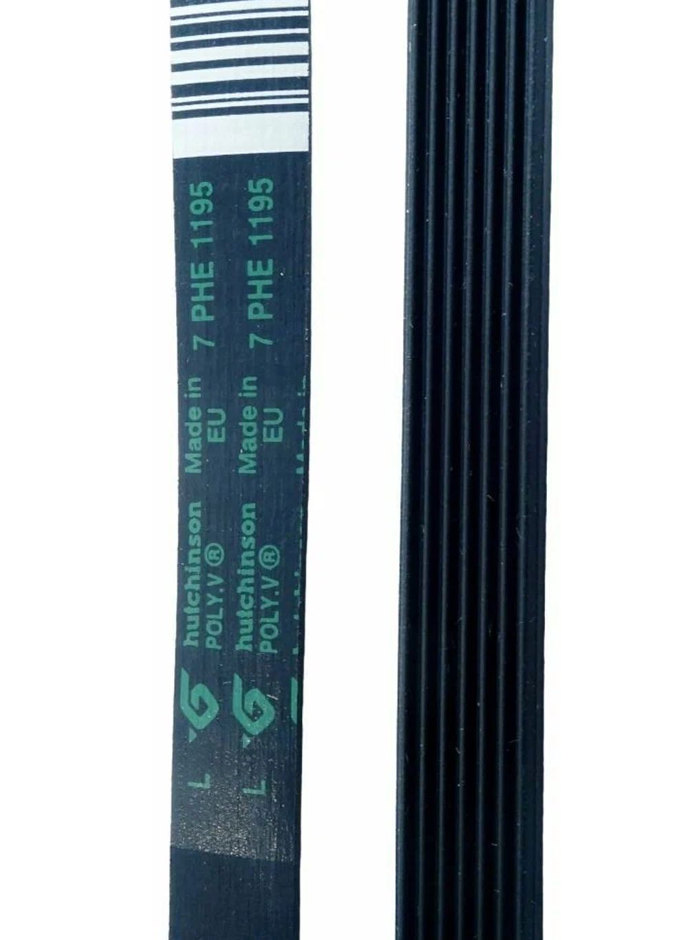 Ремень привода барабана к стиральной машине Индезит C00089652 ( IHUTCHINSON MADE IN EU 7EPH 1195)