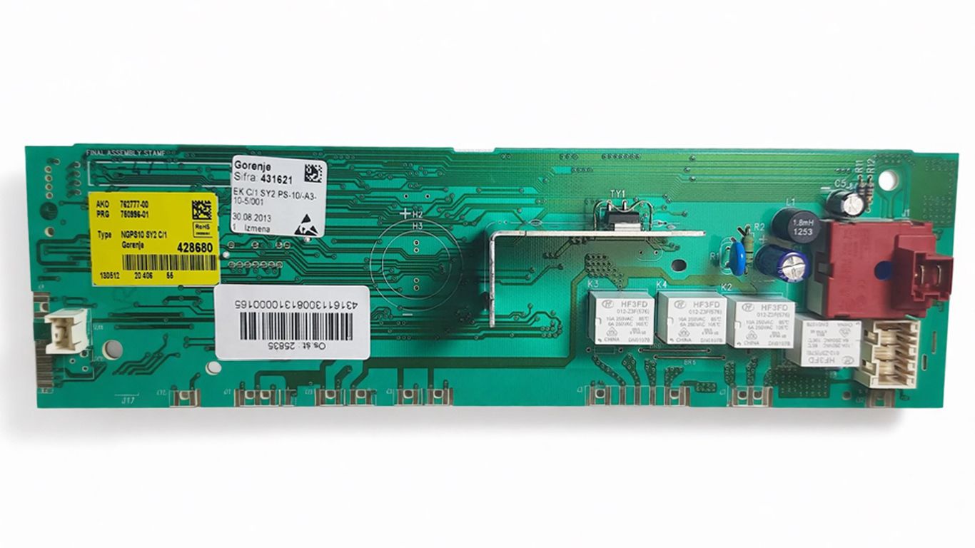 Модуль для стиральной машины GORENJE 431621 (428680, 762777-03, 750996-02, 431611)