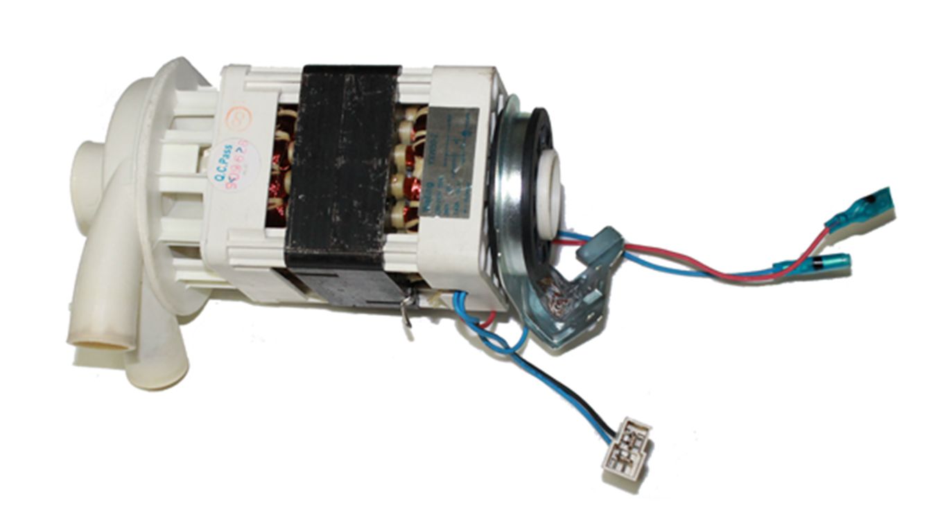Мотор для посудомоечных машин WHIRLPOOL (ВИРПУЛ) 480140101052 (WELLING YXW50-2 220-240 50HZ 95W 0.42 CLF)