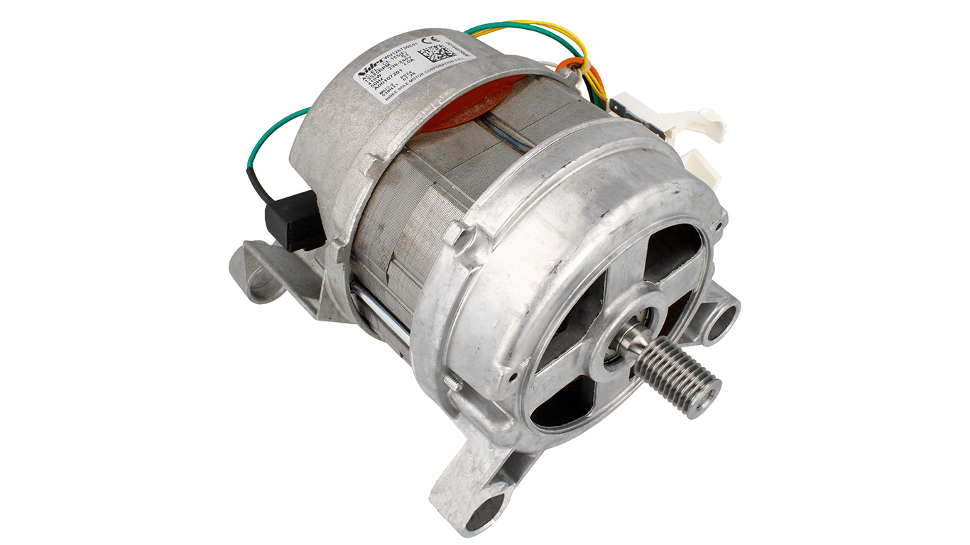Мотор для стиральной машины AEG (АЕГ) 140001072010 (WU126T50E01, 0016405800, 410W, 13585RPM, A00107201, 7 контактов, круглый)