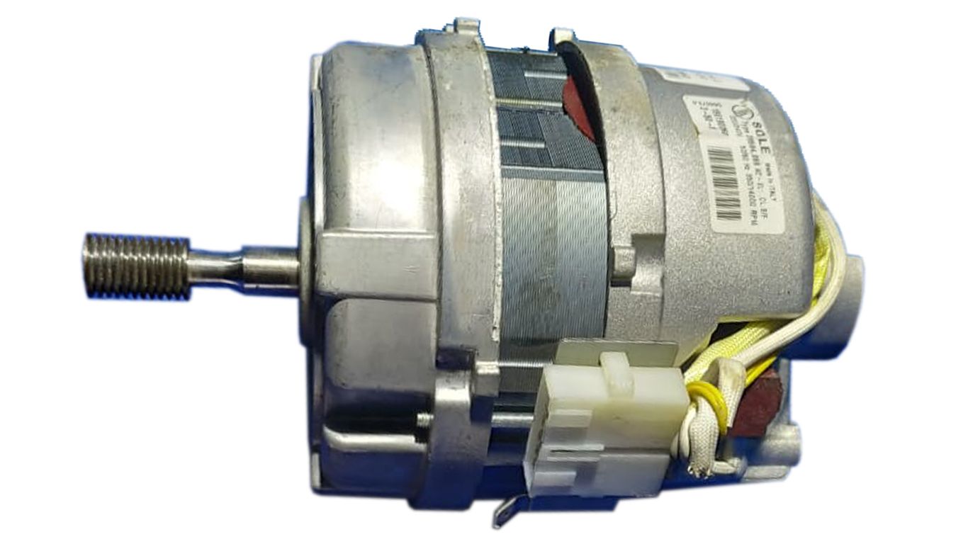 Электромотор для стиральной машины ARISTON, INDESIT 156190050 (20584.069 15690051, 350/14000, 6 контактов, круглый)