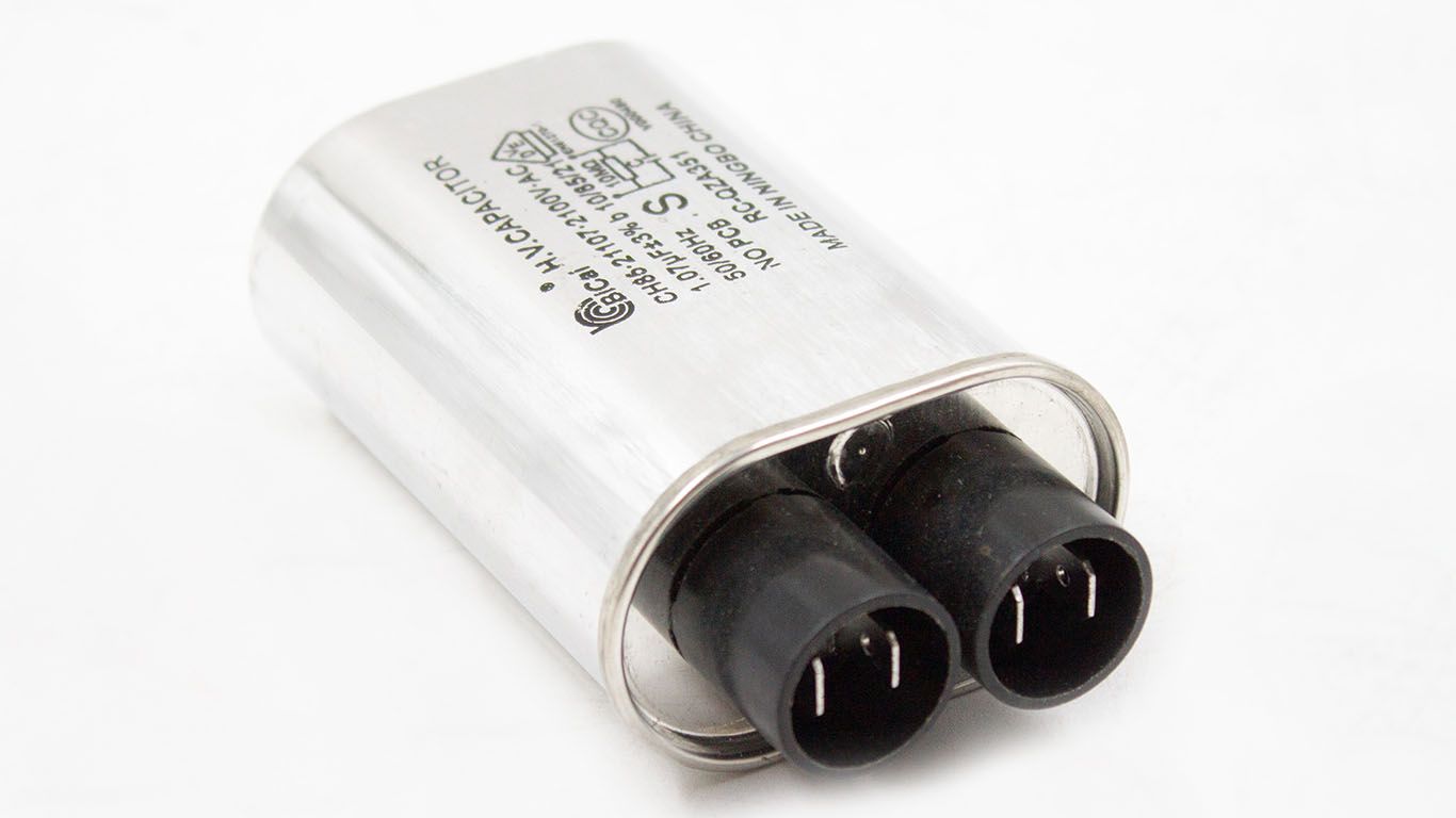 Конденсатор к микроволновой печи MIELE МИЛЕ 6637612 (1,07F/RC-QZA351)