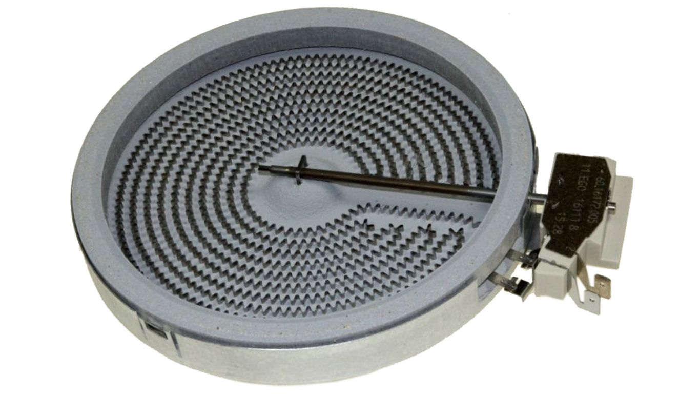 Конфорка для электроплиты ARISTON АРИСТОН (1400W) 259729, 482000085860 1400W, 2 клеммы, D-180мм (1802032922, 16002273001)