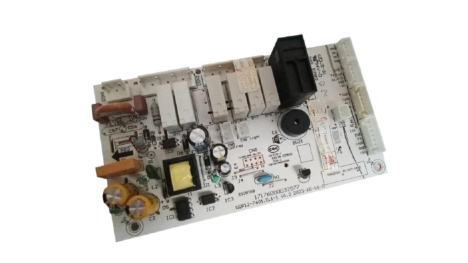 Плата для посудомоечной машины MIDEA (МИДЕА) 17176000032577, 17176000014765 (WQP12-7601.D.1-1, CQC18134200585, снято с гарантийной техники)