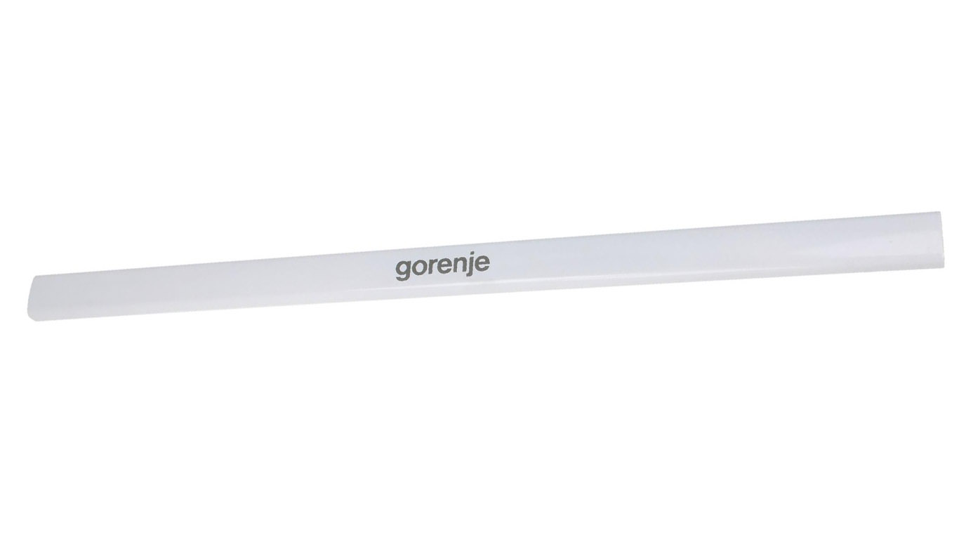 Металлическая ручка двери духовки Gorenje GECS5C70WA, GG5WF 878238 (длина 440мм, цвет: белый)
