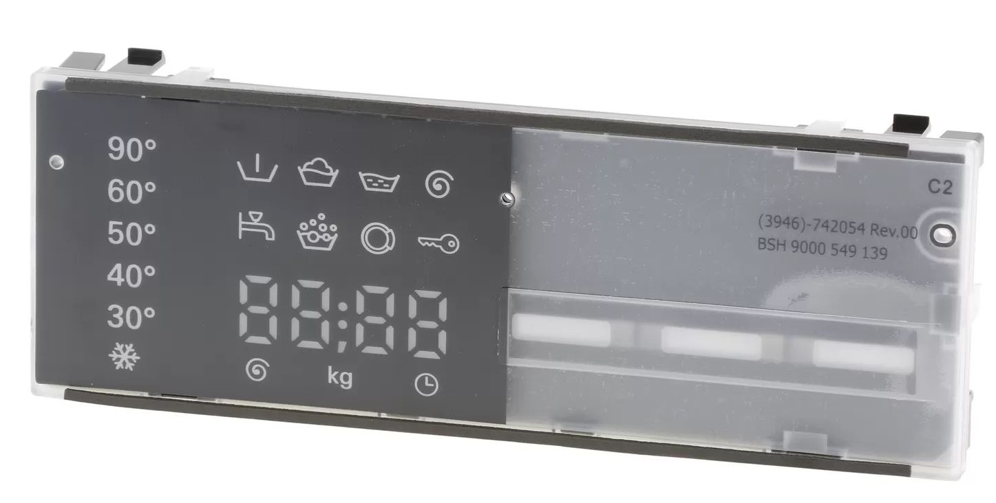 Дисплей для стиральной машины SIEMENS (СИМЕНС) 621362 (742054-00, 9000549139)
