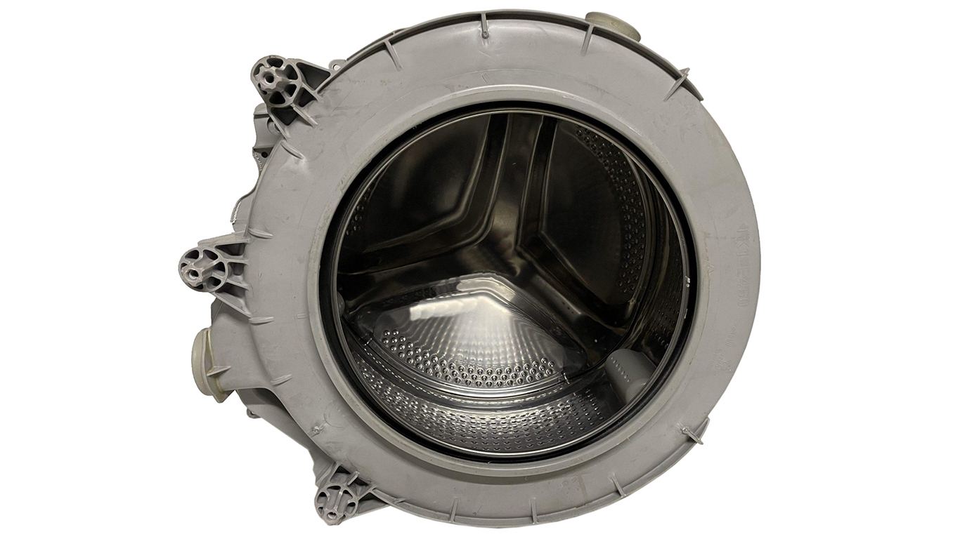 Бак в сборе со шкивом для стиральных машин BEKO (БЕКО) 2843960500 (284398, TK1-E450)