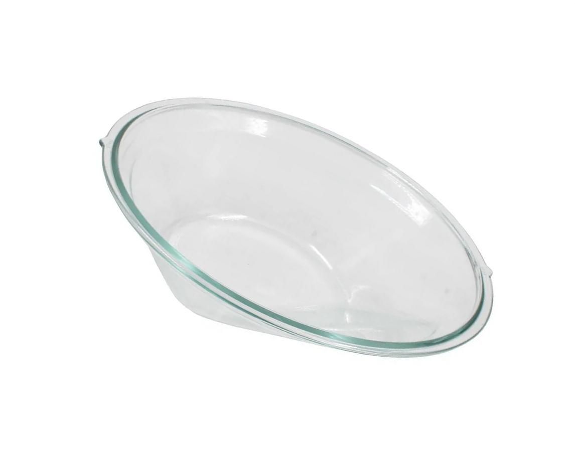 Стекло люка стиральной машины Aeg (Аег) L1045EL, CLARA1047 1321448100 1321448001 (D-325мм H-140мм)