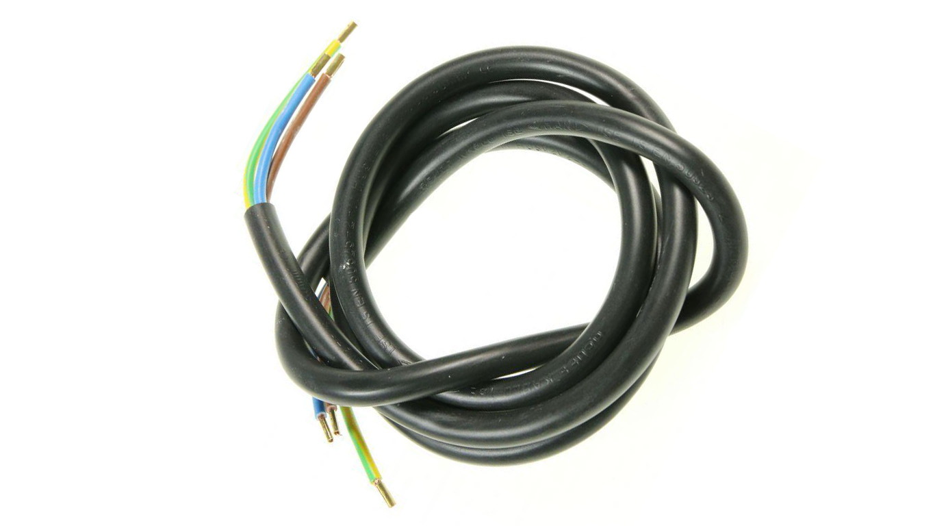 Сетевой кабель для варочной панели GRUNDIG GIEV 611410 E, GIEV 624530 X 161900014 (3G2,50mm, 50525-2-11, H05V2V2-F)