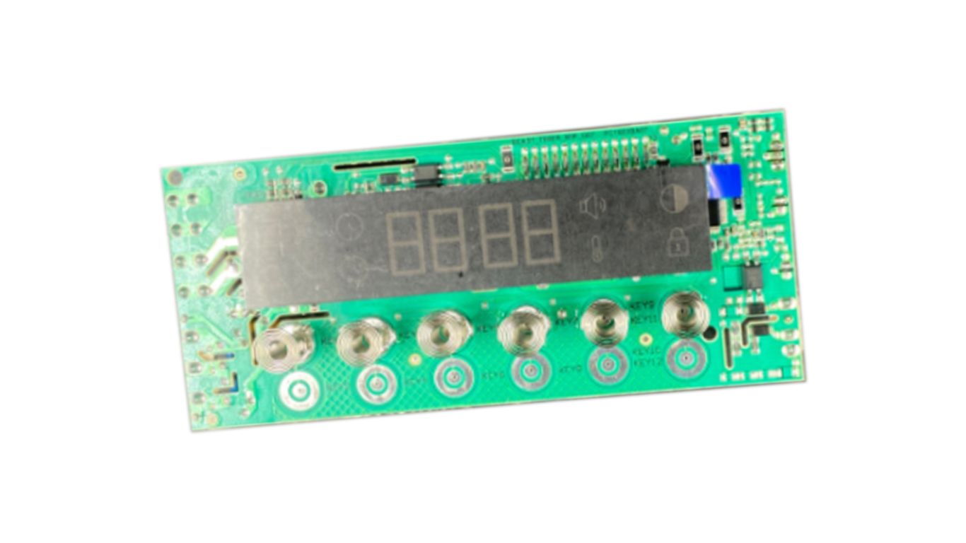 Плата с дисплеем для духового шкафа Blomberg 267480339, 267480014, 267480393 (V01R68, G07-B02, E56063, PC1683BA07)