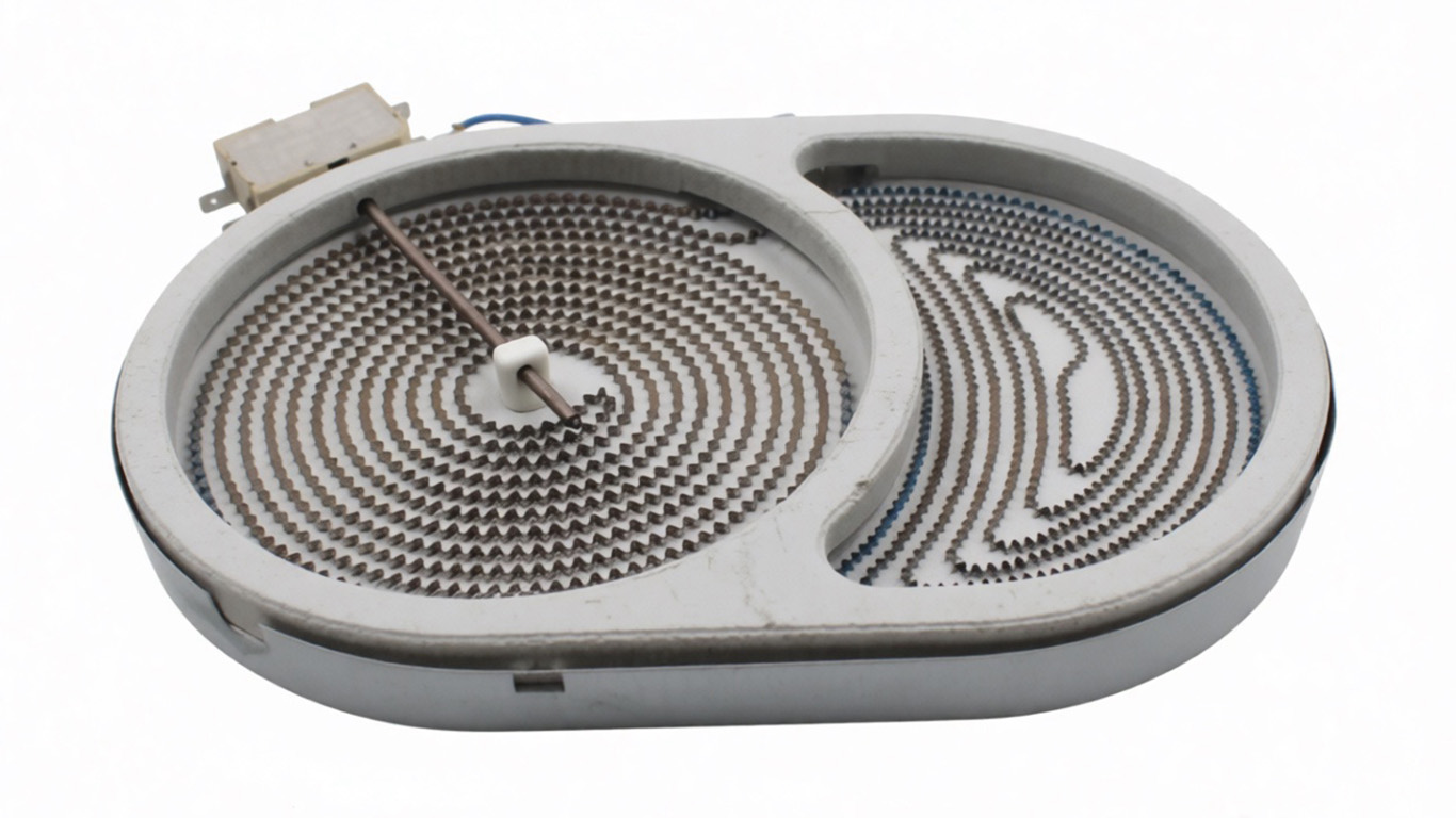 Конфорка для варочной поверхности, электроплиты GEFEST HL-T285R-53240 D-285mm/190mm (20220905, 2400W, 230V, L113736A, IT-218, 20220829, снято с гарантийной техники)