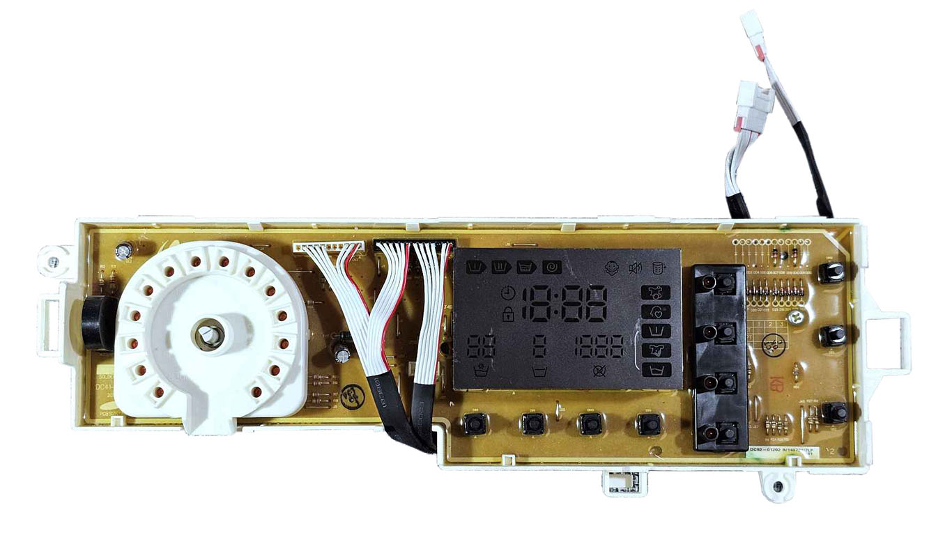 Модуль индикации для стиральной машины Samsung DC92-01202B (130118/4LF0003, DC41-00162A)