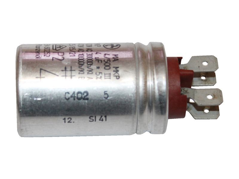 Конденсатор (4 мкФ МА МКП 4 /500III) для вытяжки MIELE МИЛЕ 4895390