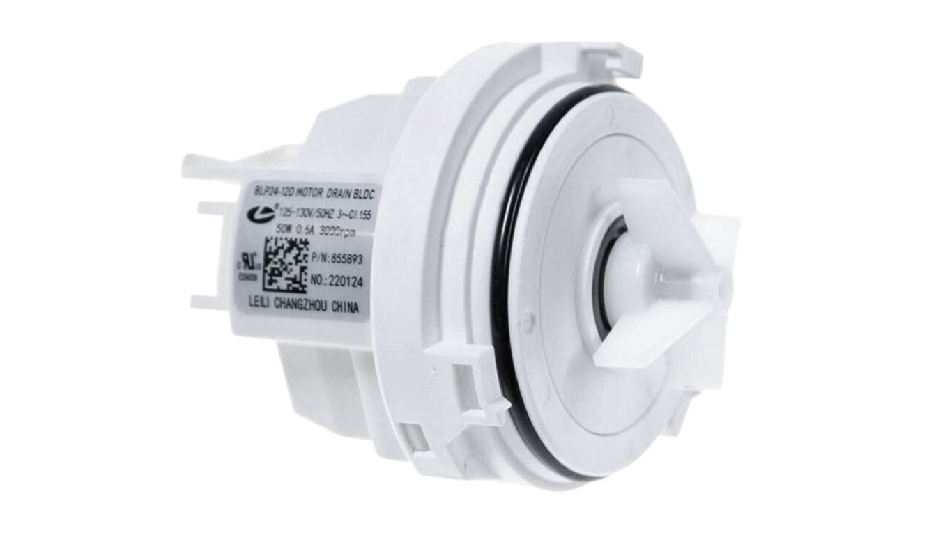 Сливной насос для посудомоечной машины Gorenje 855893 (BLP24-120 MOTOR DRAIN BLDC 125-130V /50HZ 50W 0,6A 3000грm, снято с гарантийной техники)