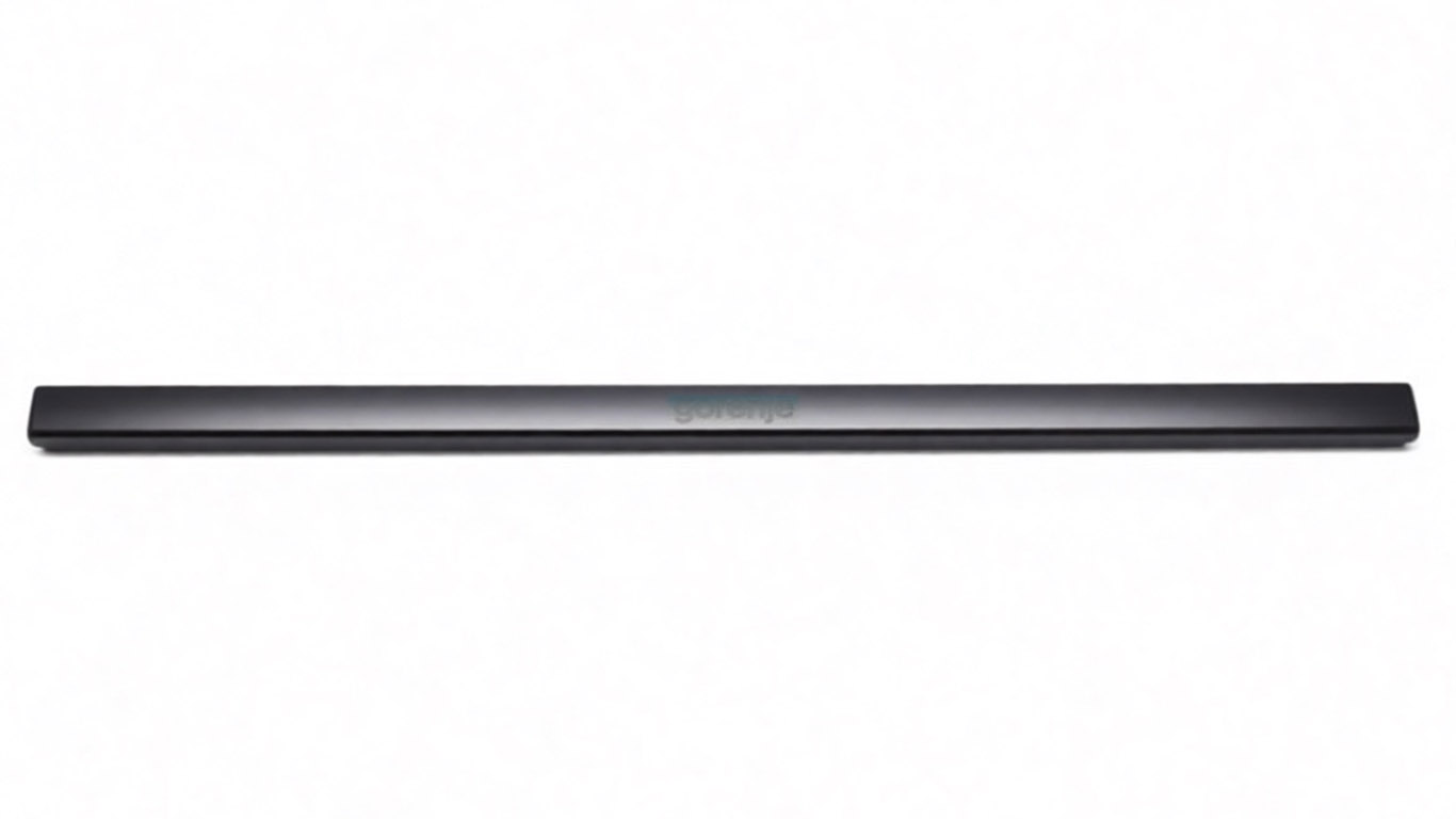 Металлическая ручка двери духовки Gorenje BOS6737E06B, BPS6737E14BG 828294 (длина 535 мм)