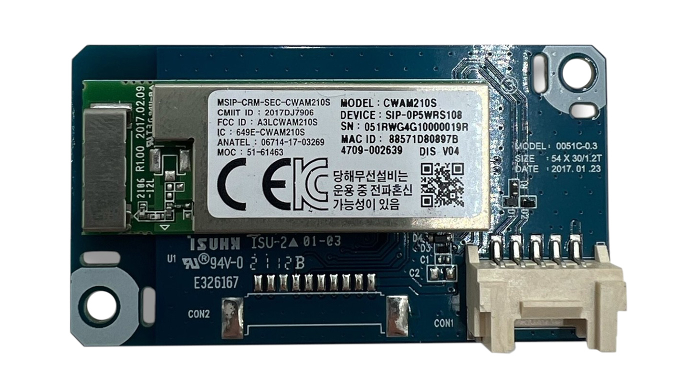 Модуль для стиральной машины Samsung 2017DJ7906 (SIP-0P5WRS107, CWAM210S, 4709-002608, 702C1F784252, MSIP-CRM-SEC-CWAM210S)