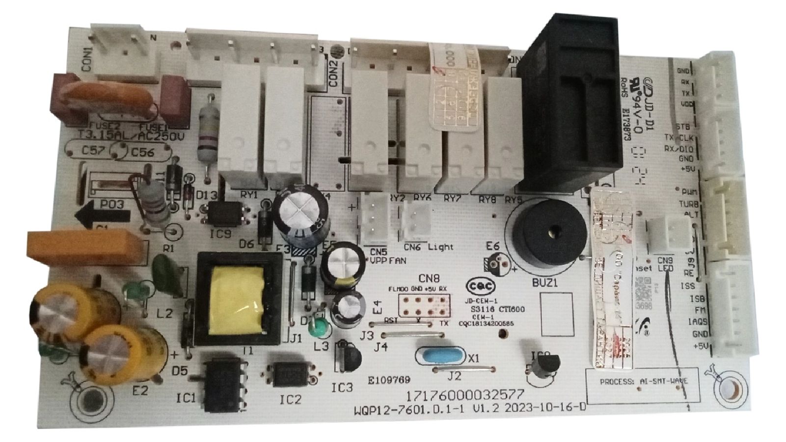 Модуль для посудомоечной машины ELECTROLUX (ЭЛЕКТРОЛЮКС) 4055340949 (WQP12-7601.D.1-1, CQC18134200585, снято с гарантийной техники)