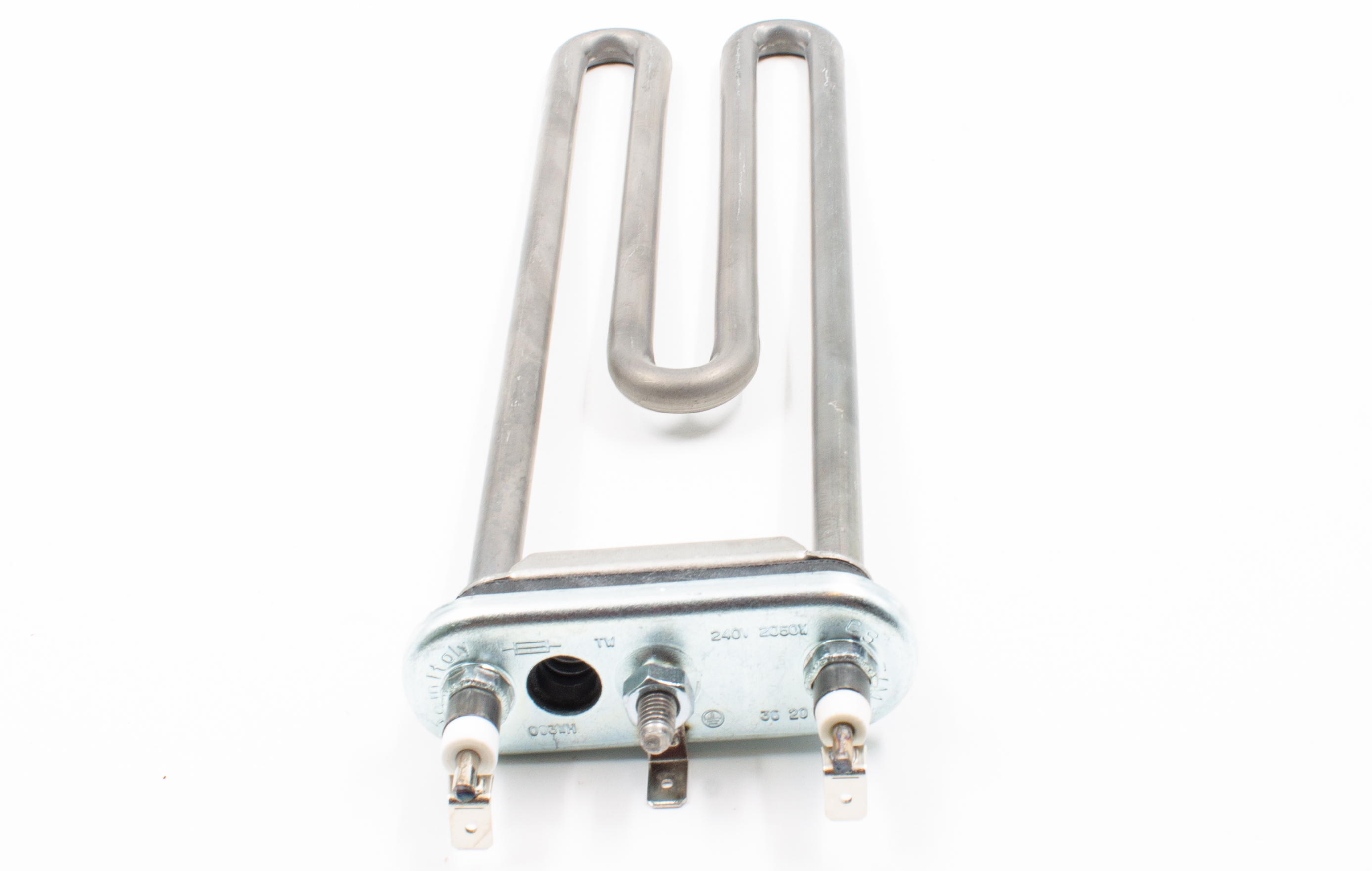 Тэн для стиральной машины Bosch (Бош) 2000W 240 мм 265961, 12024621, 12013215, 12037827, 659861 (8001191572, 1018429)