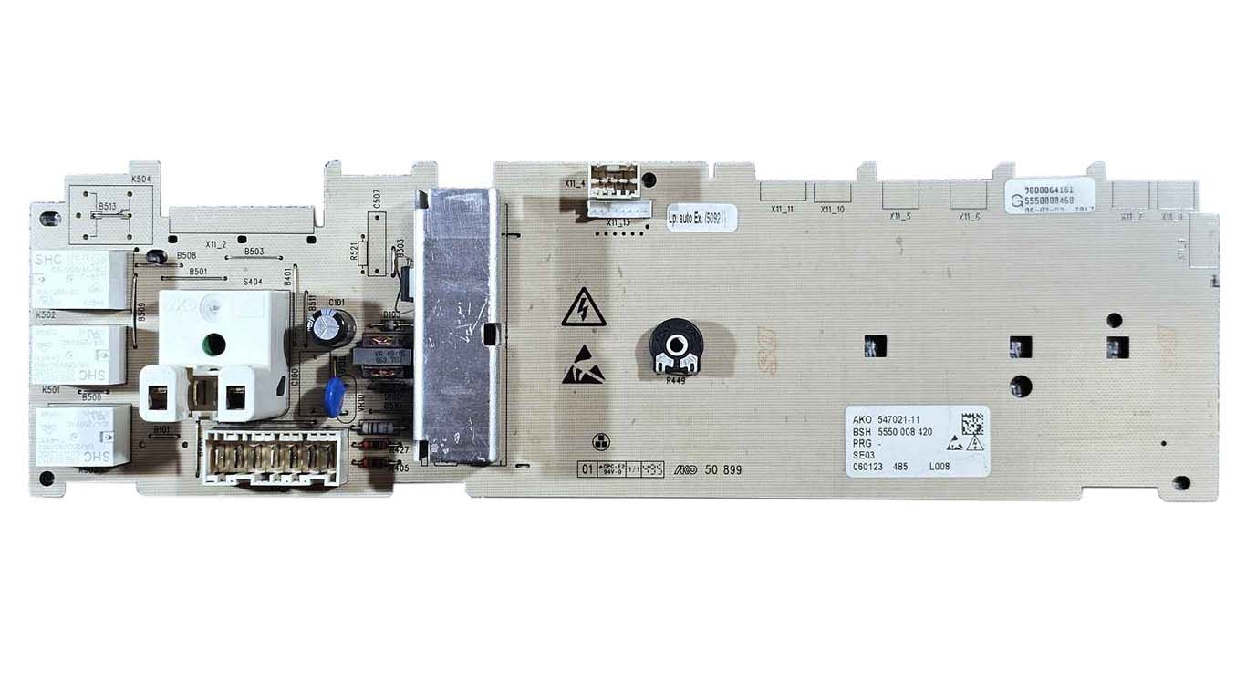Модуль для стиральной машины Bosch 490821 (5550008420, 547021, 90309-00)