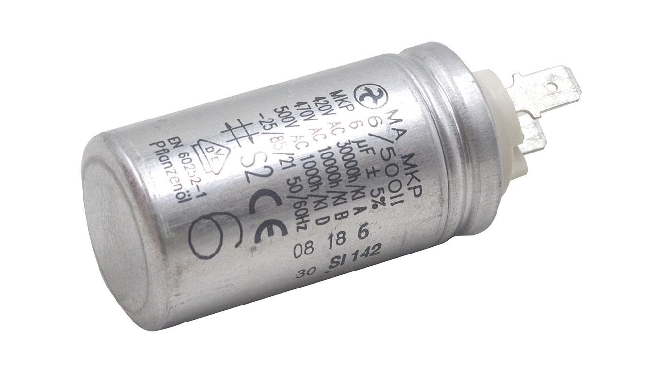 Конденсатор для вытяжки Miele Миле 8166730 (6F MA MKP 6/500II, 60252-1)