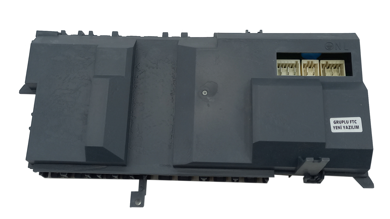 Электронная плата для посудомоечной машины Beko 1519802420, 1519800600 (информация на корпусе: 7637808335, MARD01410R, информация на плате: V02R03, G06-B06)