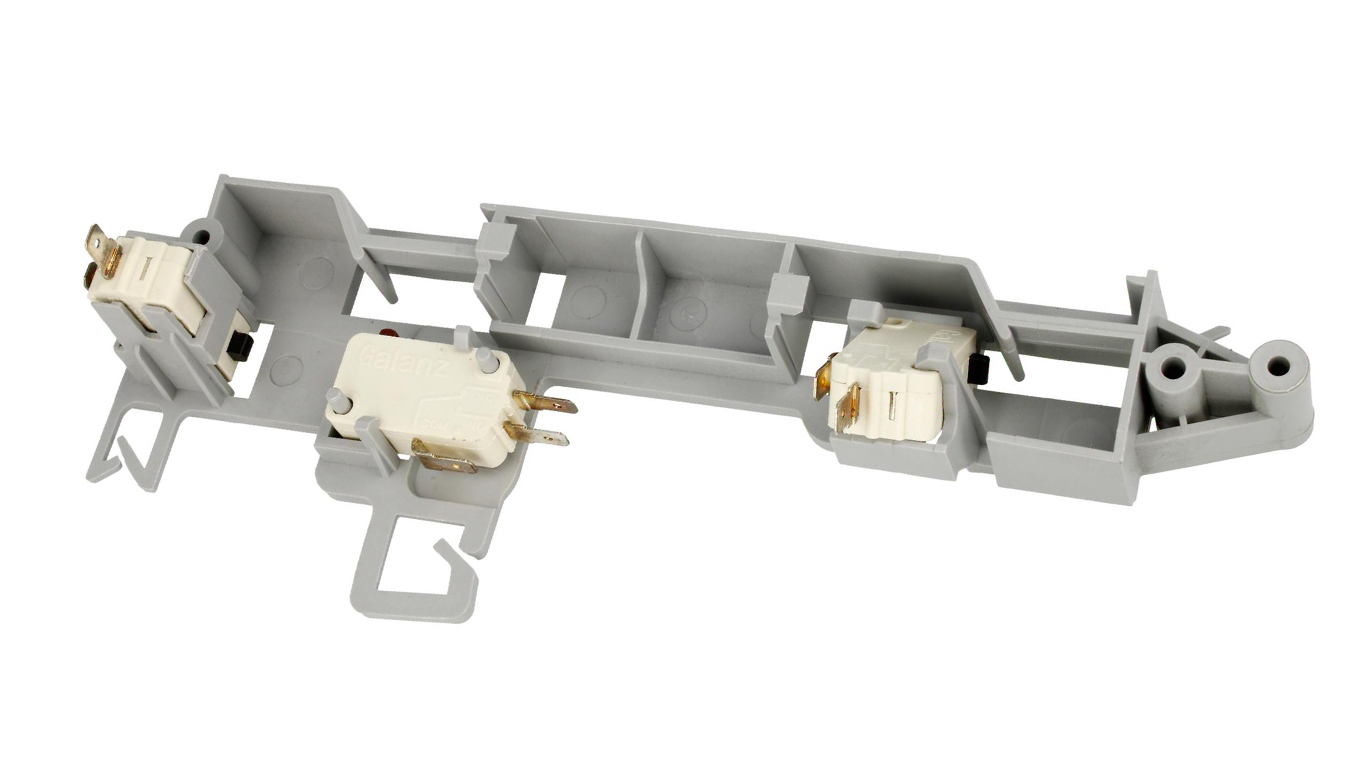 Замок двери для микроволновой печи Indesit C00566578 (SMD20, 7D6B-POOCOA, WG220102, снято с гарантийной техники)