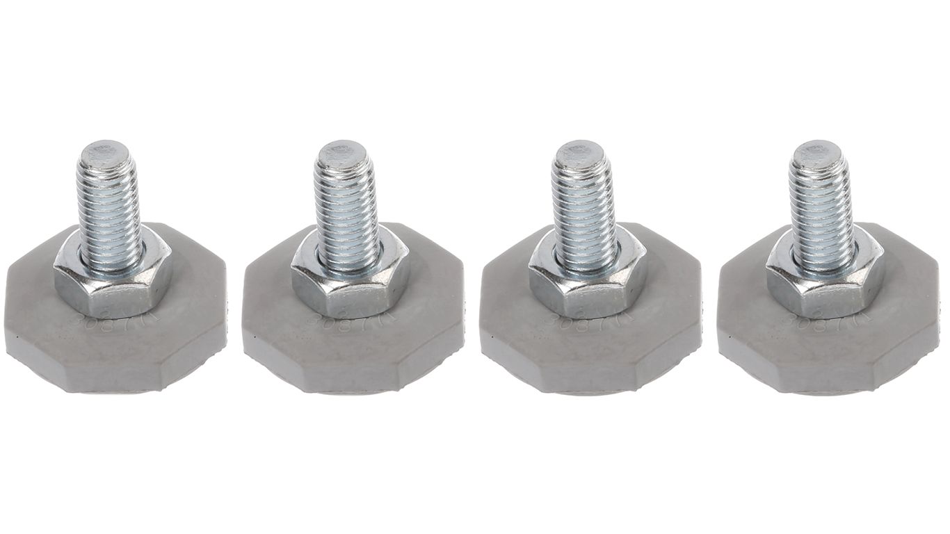 Комплект ножек (4шт) для стиральной машины Bosch Бош 610643 WFVC3300UC, WFMC8401UC