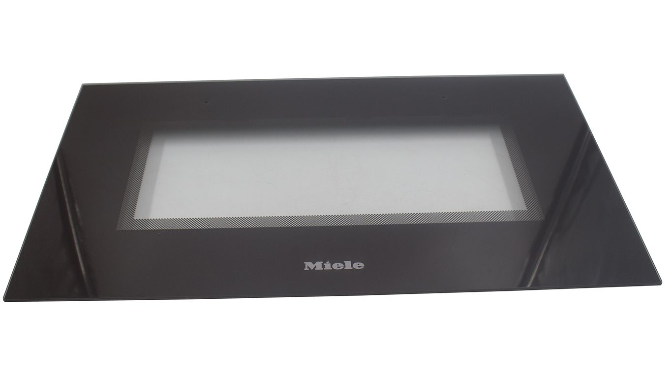 Стекло дверцы внешнее для микроволновой печи Miele Миле 9535851 (M 6262 TC OBSW, цвет: коричневый)