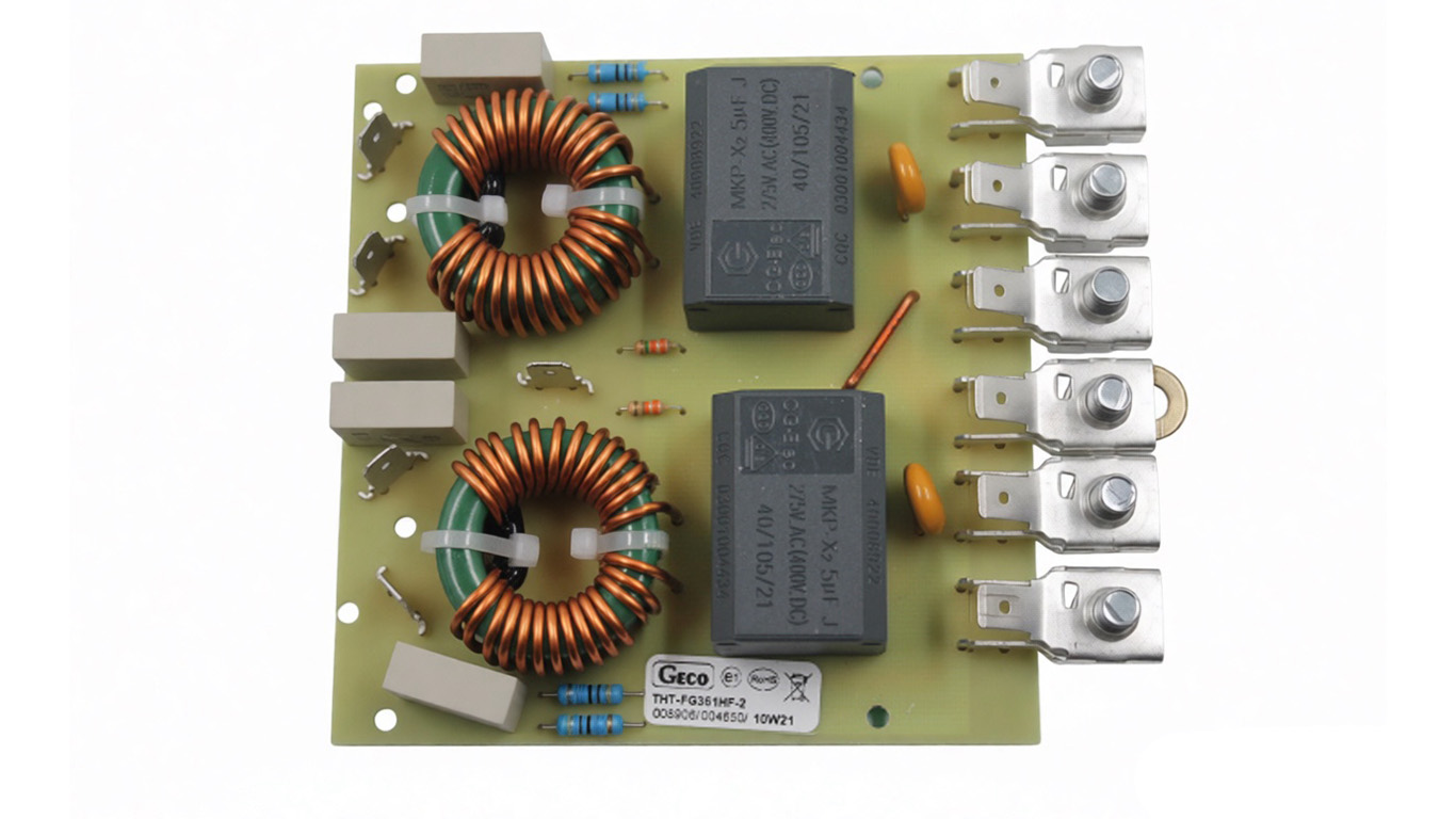 Плата для варочной панели, плиты Hansa (THT-FG361HF-2, 008906/004650/10W21, снято с гарантийной техники)