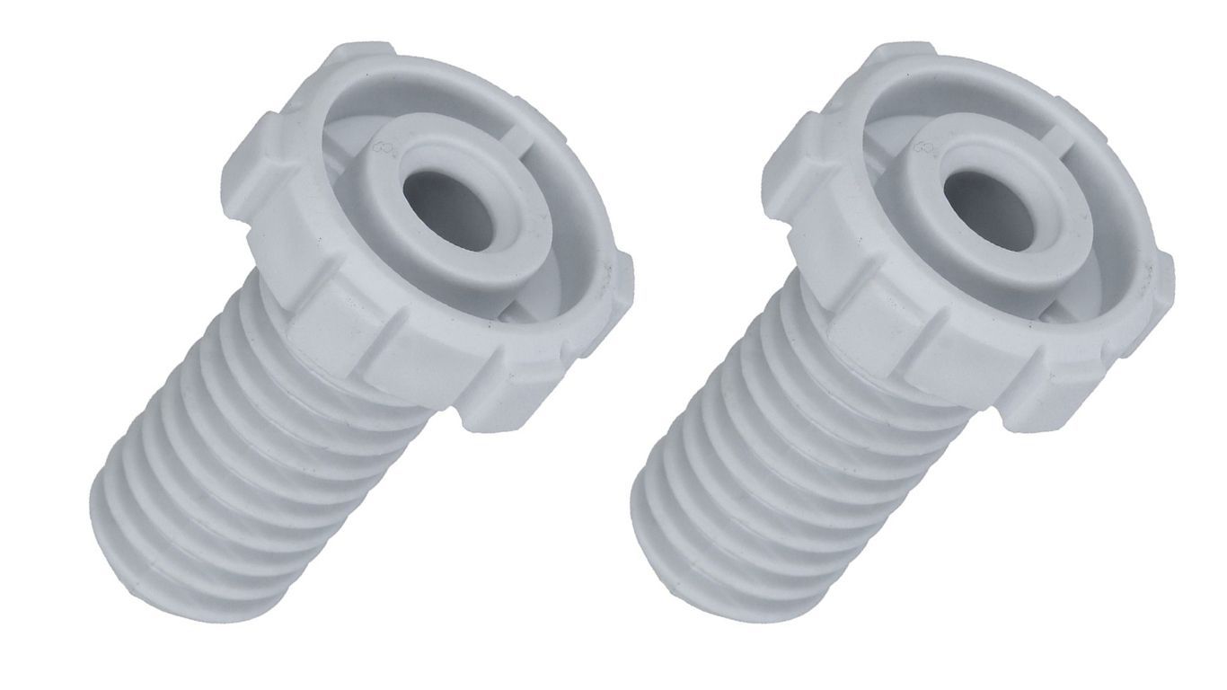 Опорные ножки (2шт) для сушильной машины BEKO 2961690100 (D130 мм, D1216 мм, Высота: 43 мм)