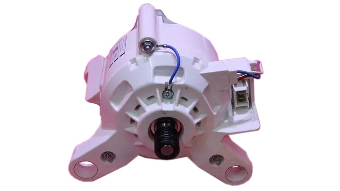 Мотор для стиральной машины ARISTON (АРИСТОН) 738469 (ВРМ H22 СL. 155 (F) S21.5 195V 1067Нz 16000RРM 2.4A 430W S3 IP00 W11357732, 23050620942, 3 контакта, круглый, снято с гарантийной техники)