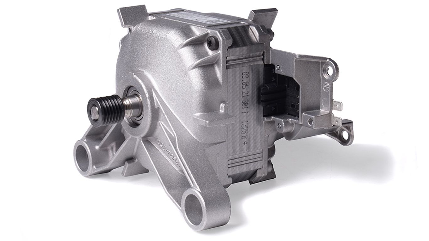Электродвигатель для стиральной машины Bosch 146226 (8001169181, 1bs6530-8dd, 526w 16755г/min, 2,5a, 3 клеммы, мини фишка, 2 ножки)