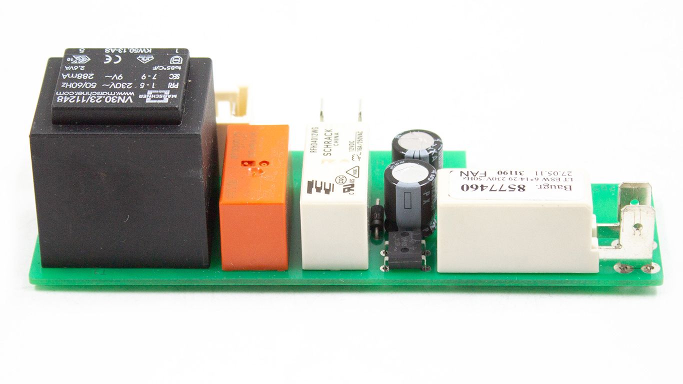 Плата силовая для подогревателя посуды Miele Миле 8577460 (ESW 60*0)