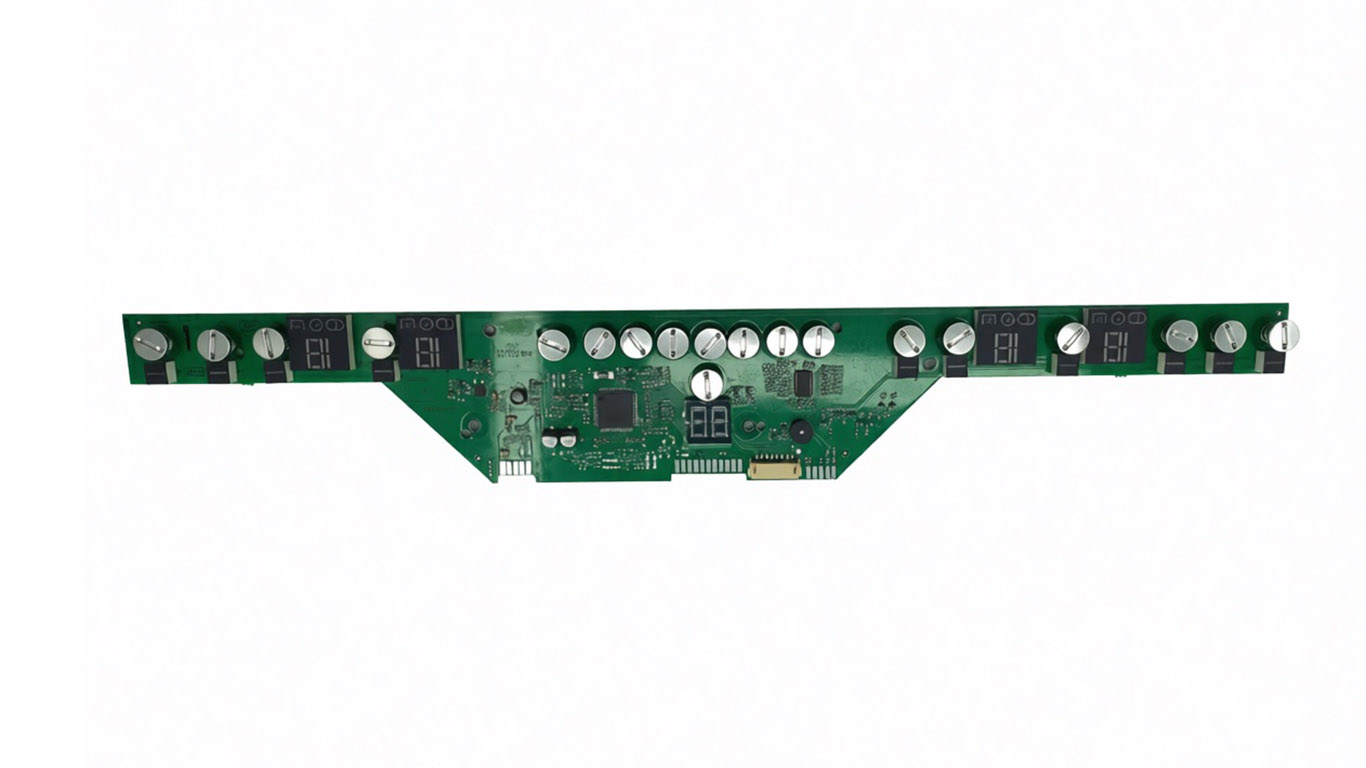 Модуль (плата) индикации для варочной панели Hotpoint HS 1460B BT 893359 (G02 B02, HII 64500 T, снято с гарантийной техники)