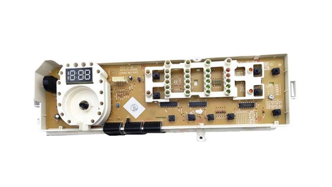 Плата с индикацией для стиральной машины SAMSUNG (САМСУНГ) DC92-00563J (на индикации dc41-00106a)