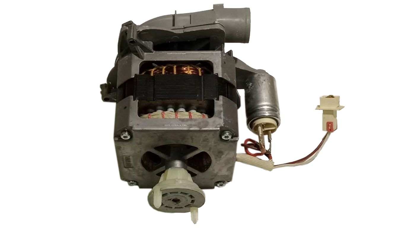 Помпа (насос) для посудомоечной машины Grundig GNI 11510 X, GNF 11520 X (tonlon motor ic 26225, 125W 4UF)