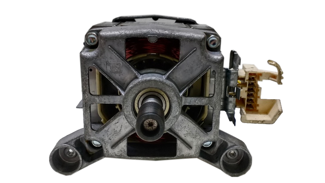Мотор для стиральной машины AEG (АЕГ) 132303623, 3792674024 (UAH522300-82R05 PG, квадратный, 7 контактов)