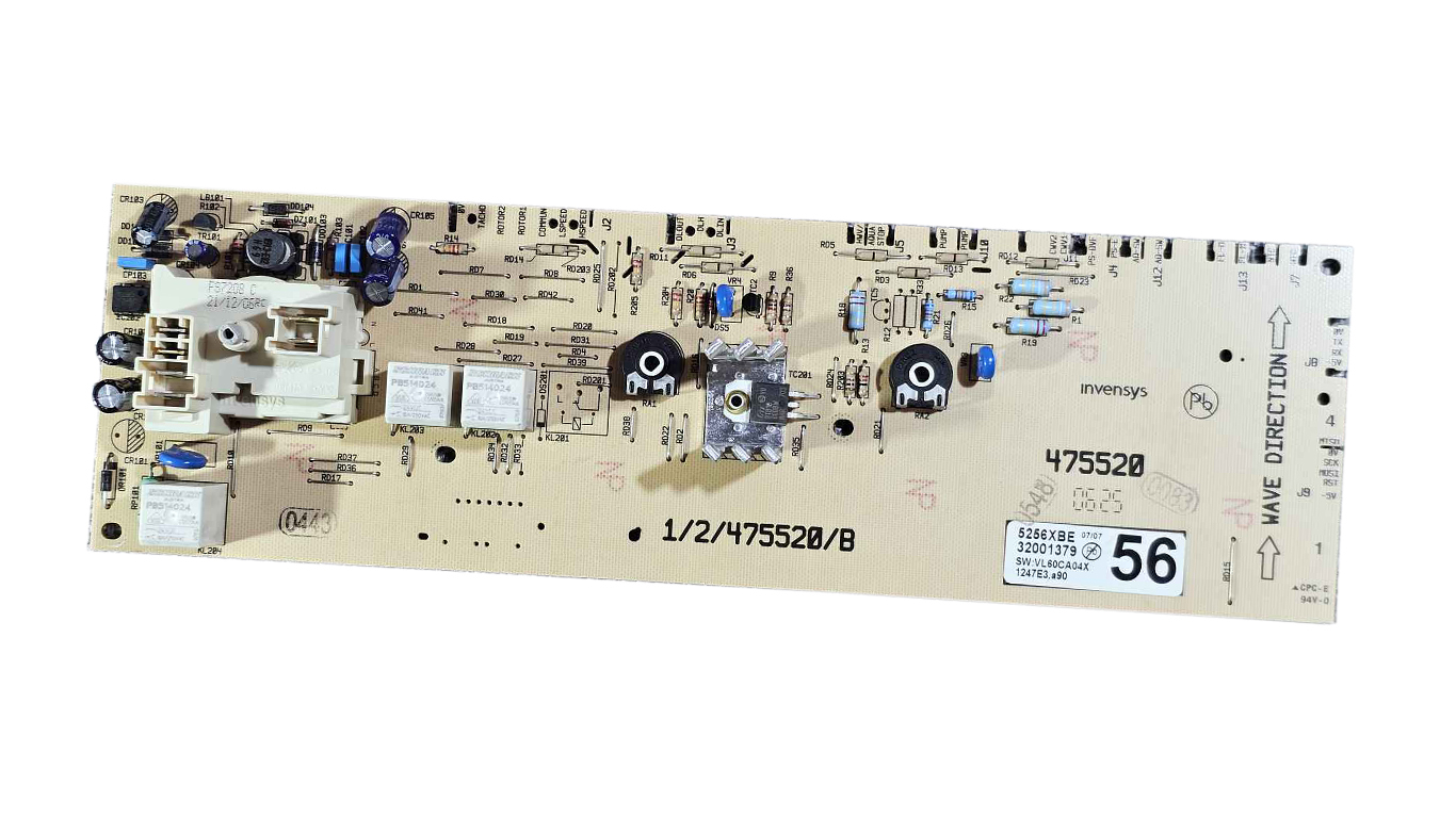 Модуль для стиральной машины Vestel 32001379 (5256XBE, VL60CA04X, 1/2/475520/B)