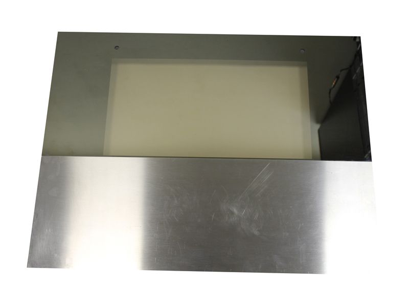Стекло двери внешнее для духовых шкафов GORENJE (ГОРЕНЬЕ) 238574 NG3 D.6-37 9011/9006 (600х453мм)