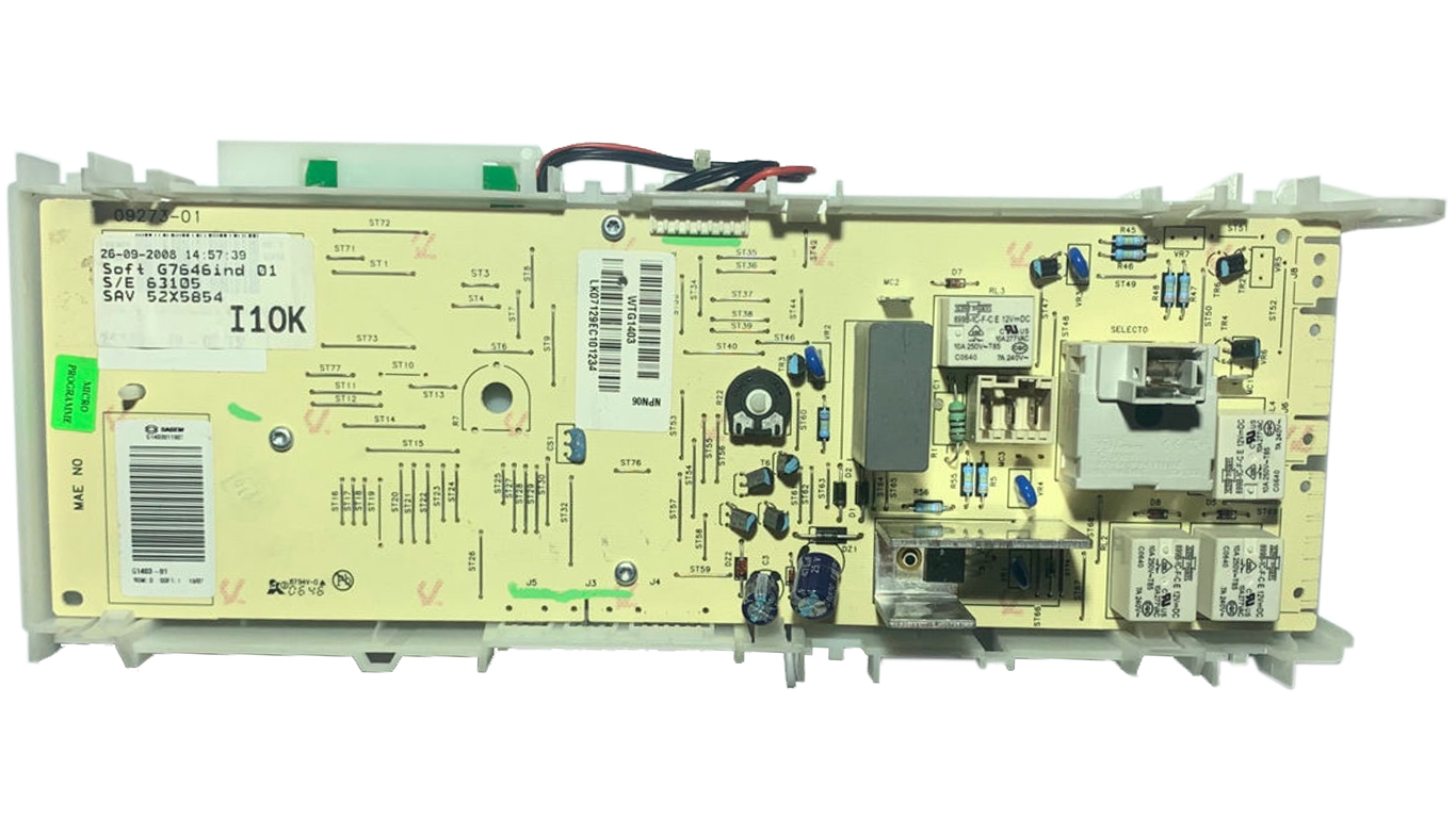 Электронный модуль для стиральной машины BRANDT (БРАНДТ) 52X5854 (G7646 01, XZ5B00264)