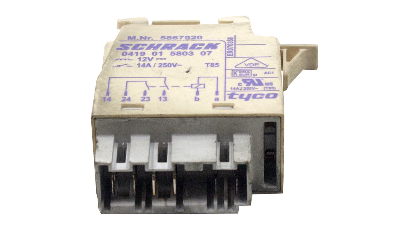 Реле нагревательного элемента Miele (Миле) (SCHRACK ER070358, 0419 01 580307)