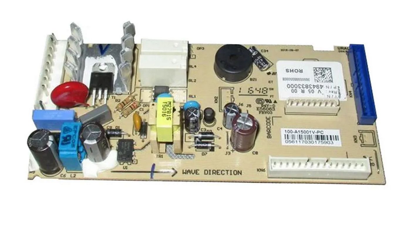 Плата для холодильника BEKO (БЕКО) 4943833000, 4943833010 CNKL7355EC0X, RCNK355E21A