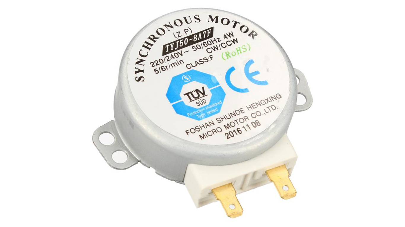 Мотор для микроволновой печи WHIRLPOOL (ВИРПУЛ) 481236158419, 311611 (TYJ50-8A7F, 4 Вт)