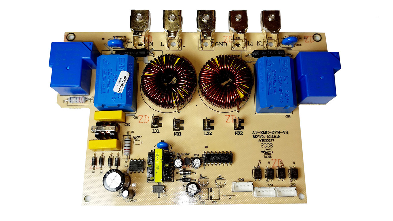 Плата для варочной поверхности Kuppersberg 2030101057 (AT-EMC-DYB-V4, V01, JYSDS3277, E315225)