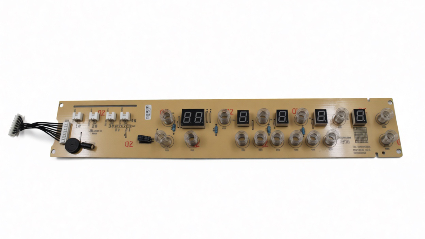 Плата для варочной панели Grunhelm 2D20105151, 128686 (GK-CF606003, BYD7615,20220720, JY70SDS7903, снято с гарантийной техники)