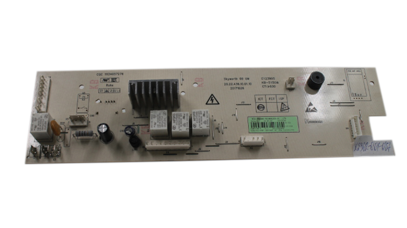 Модуль для стиральных машин Dexp, WILLMARK X2362-001-087 (112320012700, HGWW-436A, 09UM440, E123995, CQC11134057276, 20171026)