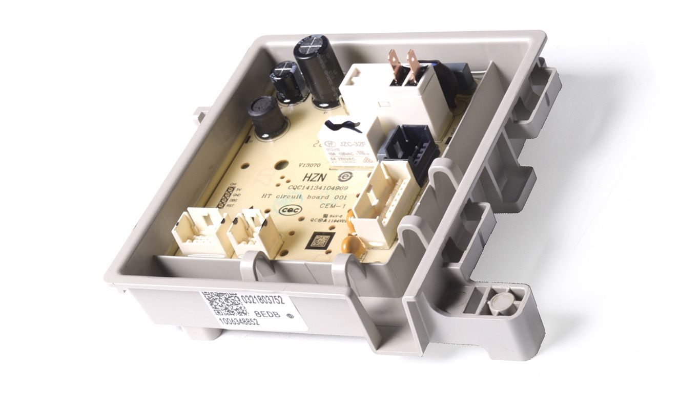 Модуль управления для стиральной машины Haier 0321803752, 0021800151AR (V98472, CQC14134104969, 8EDB)