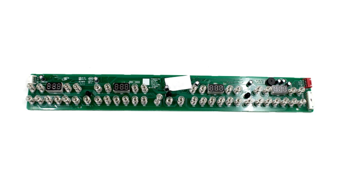 Плата индикации для варочной панели Weissgauff HI 649 Dual Flex Premium (17166000017780, D-6F74A0H3, E123995, JD-E, E173873)
