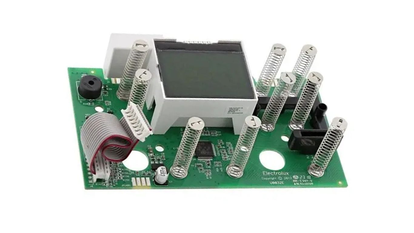 Плата индикации для стиральной машины ELECTROLUX 136007620, 136007712 (UFC0M101, BICI2A04, EUI12400SB)